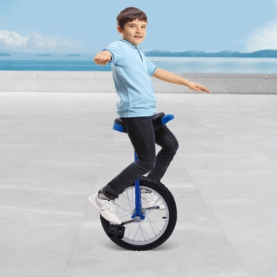 24 in Outdoor Wheel Unicycle Skid-proof Bike Balance Training Adjustable Height - Image 1 of 4