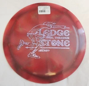 Discraft 2022 Ledgestone ESP Swirl Thrasher Distance Driver Maroon 175g New - Picture 1 of 2