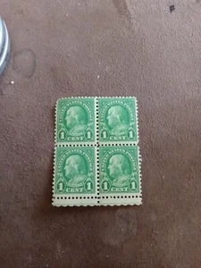 RARE GREEN BENJAMIN FRANKLIN ONE CENT US STAMPS, STAMP, 1900s, RARE, 💝💯 - Picture 1 of 5