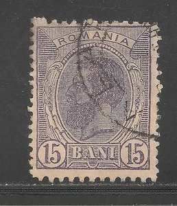 Romania #140 (A21) VF USED - 1903 15b King Carol I - Picture 1 of 1