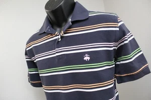 Brooks Brothers Golf Polo Striped Original Fit Short Sleeve Mens Size Small - Picture 1 of 8