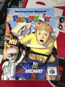 Paperboy 64 N64 Nintendo 64 Authentic Manual Only * - Picture 1 of 2