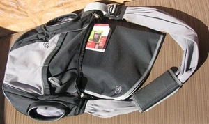 Daddy and Co Diaper Bag Black Gray The Slide NEW - Picture 1 of 2