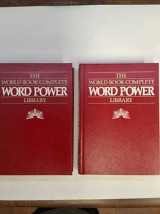 2 VOLUMES (1 & 2) of The World Book Complete Word Power Library Good Condition - Picture 1 of 3