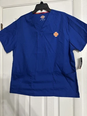 Dickies Brand Scrub Top--Size M--Royal Blue--New with tag - Image 1 of 3