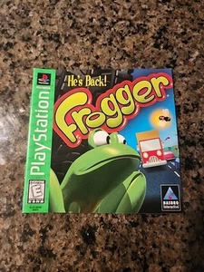 Frogger Greatest Hits PS1 Playstation 1 PS One PS1 Instruction Manual Only! - Picture 1 of 2