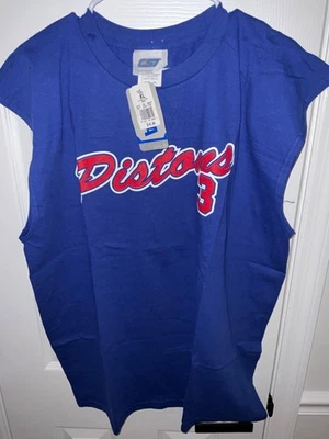 Camiseta sin mangas 2004 de los campeones de la NBA Detroit Pistons XL Ben Wallace #3 Foto 1 de 4