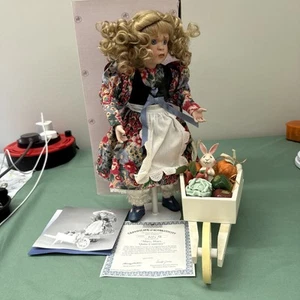 Porcelain Doll "Mary, Mary, Quite Contrary" Wendy Lawton, The Ashton-Drake Coll. - Picture 1 of 24