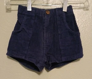 Vintage Kids Child Blue WEEDS Corduroy Shorts Size 10 used As-Is - Picture 1 of 7