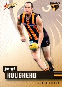 2014 Hawthorn Hawks AFL Premiers Select Footy Stars Card - Jarryd Roughead - Picture 1 of 3