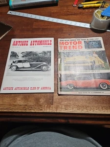 Antique Automobile 1951 Magazine Vol 15 No 3 Bugatti Plus Motor trend 1953 - Picture 1 of 21
