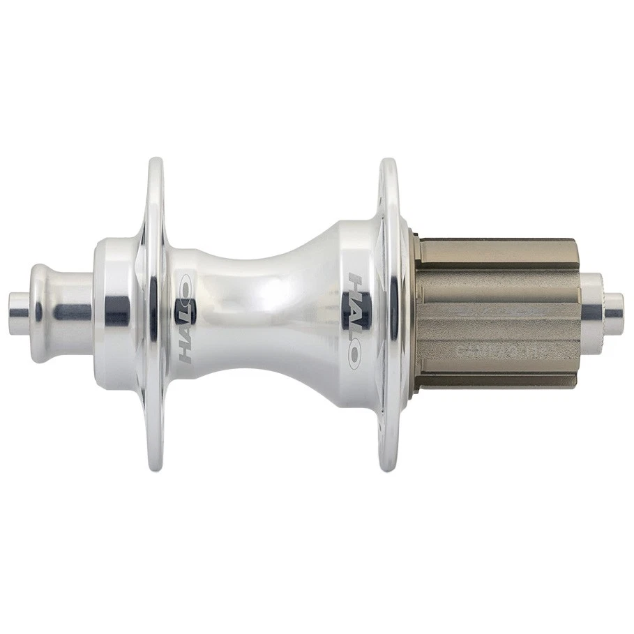 Halo Retro 6-Drive Road Rear Hub, 32h - Polished Silver - Image 1 of 1