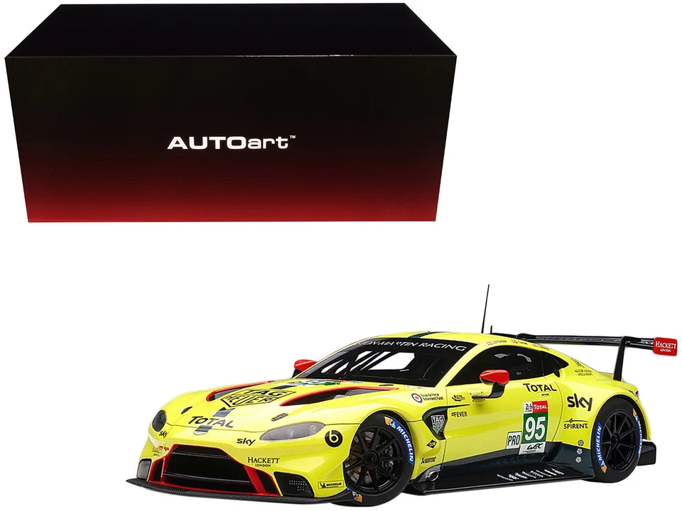 Aston Martin Vantage GTE #95 2018 Le Mans modelo de coche 1/18 Autoart Sorensen Thi... Foto 1 de 4