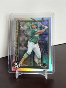 2025 Topps Update Nick Kurtz Rainbow Foil Parallel Rookie Athletics US201 - Picture 1 of 2