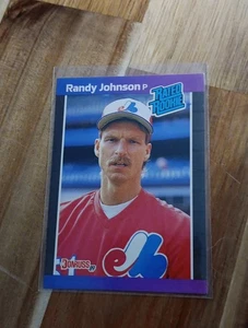 Tarjeta de radiocontrol Randy Johnson 1989 Donruss con clasificación de novato #42 Montreal Expos - Imagen 1 de 2