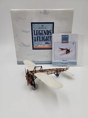 Vintage New Hallmark Legends in Flight Bleriot XI Aircraft 1:48 Plane - Image 1 of 4