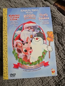 Holiday Dvd Collection 3 DVD Set (DVD, 2001) Santa Frosty Rudolph  - Bild 1 von 3