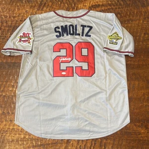 John Smoltz Signed Atlanta Braves Jersey JSA Coa Autographed - Picture 1 of 6