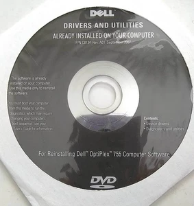 Dell Device Drivers & Utilities CD for OptiPlex 755 - Picture 1 of 1