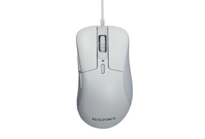 Topre REALFORCE RM1 MOUSE USB PC Gaming Mouse Wire LED Light RFM02U31 New - Image 1 of 4