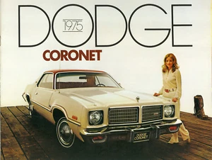 1975 Dodge Coronet NOS Brochure Brougham/Custom/Wagons+ - Picture 1 of 1