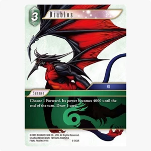 Final Fantasy TCG Diablos - Opus VI (OP6) 6-052R - Picture 1 of 2