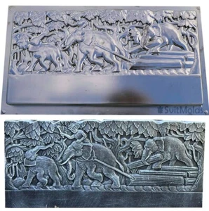 Betonform Elefantenkante Steinumrandung Beton Zement Zaun ABC Kunststoff BR13 - Bild 1 von 10