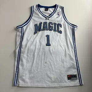 Vintage Nike Team Tracy Mcgrady Orlando Magic Basketball Jersey Mens Size 2XL - Picture 1 of 12