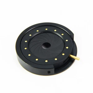 Adjustable 1.5-25 Aperture Diameter Metal Zoom Iris Diaphragm Aperture Condenser - Picture 1 of 8