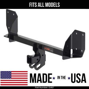 For 2008-2010 Chrysler 300 Trailer Hitch New Curt 13467 2" Tow Receiver Class 3 - Picture 1 of 8