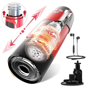 Automatischer Masturbator Cup Mit Kopfhörer Elektrischer Masturbieren für Männer - Bild 1 von 12