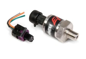 Sensor transductor de presión de combustible o aceite Holley EFI 554-102 100 PSI 1/8 pulgada NPT - Imagen 1 de 3