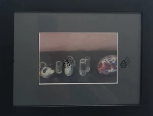 KLAUS FUßMANN - Handsigniert & gerahmte Karte "Stillleben mit Gefäßen, 1989" - Bild 1 von 5