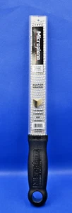 Microplane Zester Grater for Grating Parmesan Zest Coconut with Black Handle - Picture 1 of 7