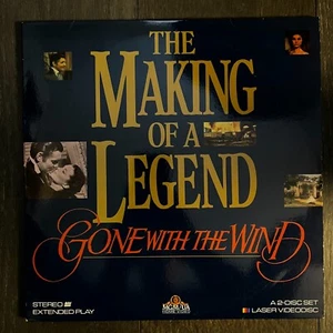 THE MAKING OF A LEGEND: GONE WITH THE WIND Laserdisc LD [ML101527] - Picture 1 of 1