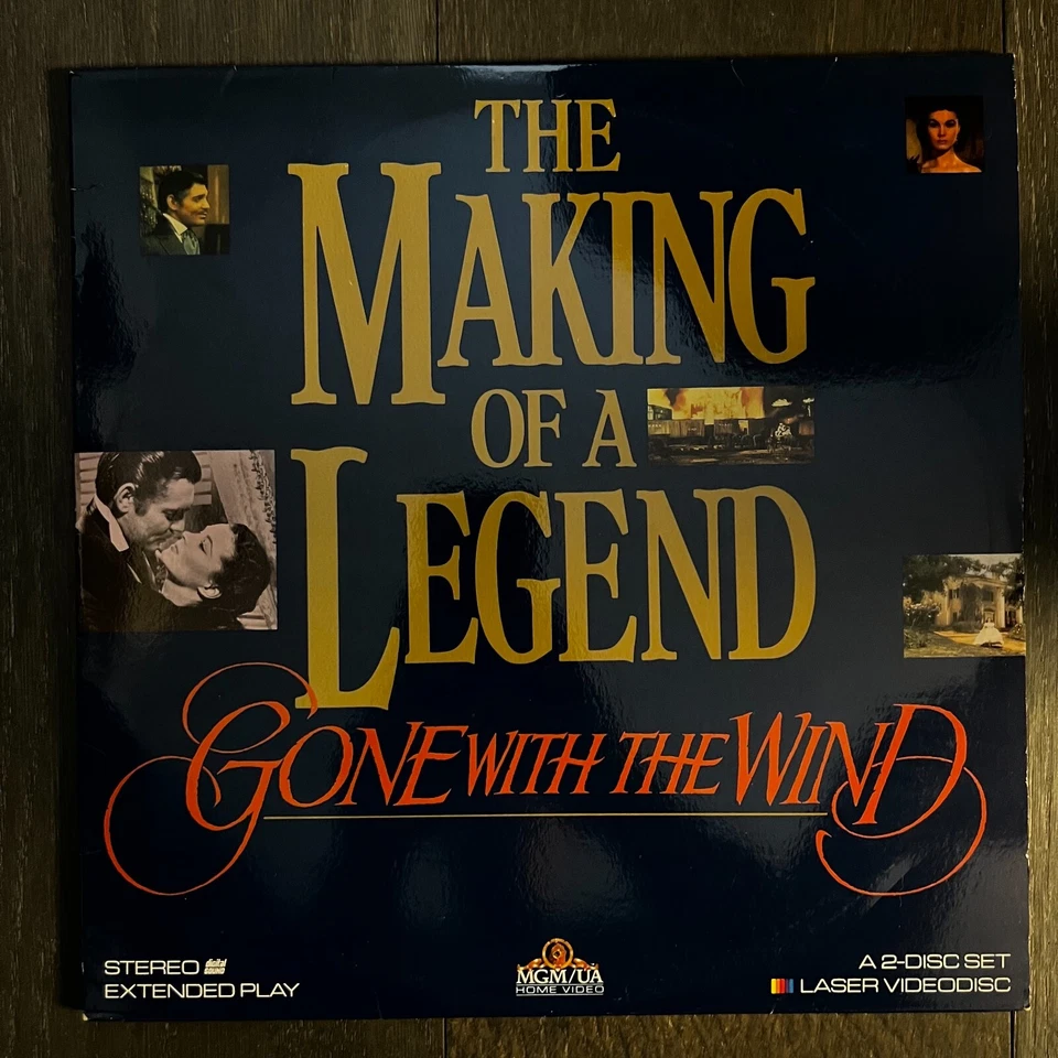 СОЗДАНИЕ ЛЕГЕНДЫ: УНЕСЕННЫЕ ВЕТРОМ лазерный диск LD [ML101527] - Изображение 1 из 1