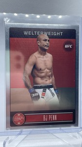 BJ PENN 2023 Panini Chronicles UFC Legacy Premium Edition Silver Prizm #346 LOOK