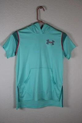 Under Armour Niñas/Jóvenes YXL Extra Grande Azul Claro Sudadera con Capucha/Jersey/Suéter Foto 1 de 4