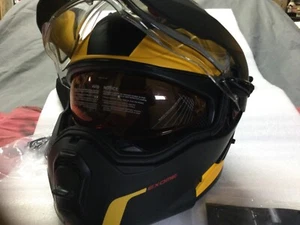 Ski-Doo Exome Sport Radiant Snowmobile Helmet (DOT) Heated Visor, Yellow - Picture 1 of 6