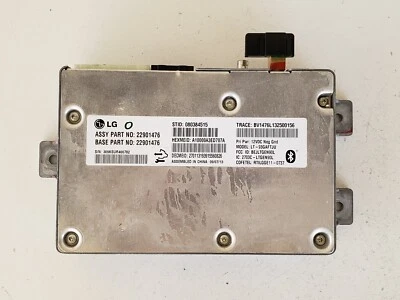 Chevrolet Impala 22901476 2012-2016 módulo de comunicación Bluetooth Foto 1 de 4