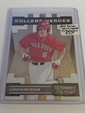 2008 Donruss Sports Legends College Heroes #5 Gordon Beckham 431/1000