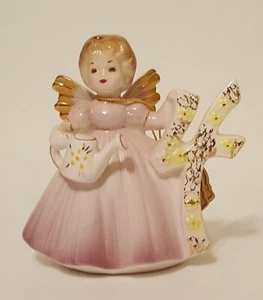 Figura niña ángel cuarto cumpleaños Josef original con etiqueta George Good Corp sin caja - Imagen 1 de 12