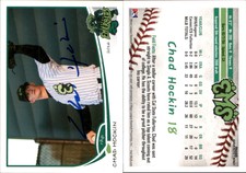 Chad Hockin Signed 2016 Grandstand Eugene Emeralds #NNO Card Auto AU