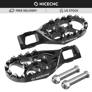 NICECNC Foot Pegs Rests Pins For KTM 150 200 250 300 350 450 500 EXC F XCW 2024 - Foto 1 di 15