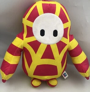 Fall Guys Pink & Yellow Spiderweb 18” Plush - Picture 1 of 6
