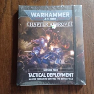 Games Workshop: Warhammer 40K Book - CHAPTER APPROVED : TACTICAL DEPLOYMENT new - Picture 1 of 1