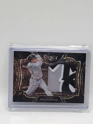 2021 Select Nick Madrigal One Of One Rookie Patch - Image 1 of 2