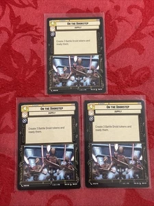 3x Star Wars: Unlimited​​ - ​On The Doorstep - ToR 190/257 x3 - Bild 1 von 6