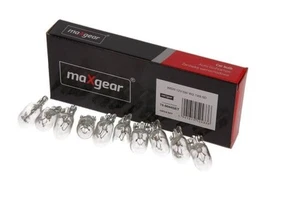 10x MAXGEAR GLASSOCKELLAMPE W5W GLÜHLAMPEN SET 12V 5W W2.1X9.5D | 78-0044SET - Bild 1 von 3