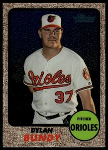 2017 Topps Heritage #THC-713 Dylan Bundy Chrome #/999 - Picture 1 of 2